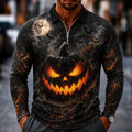 Polo Halloween Manches Longues Homme