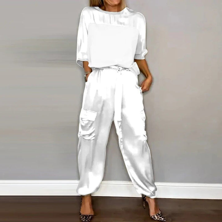 Ensemble Haut et Pantalon Cargo Femme