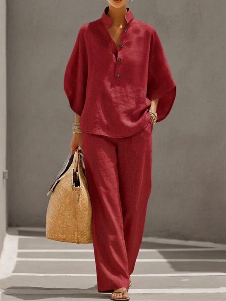 Ensemble Pantalon Ample Femme