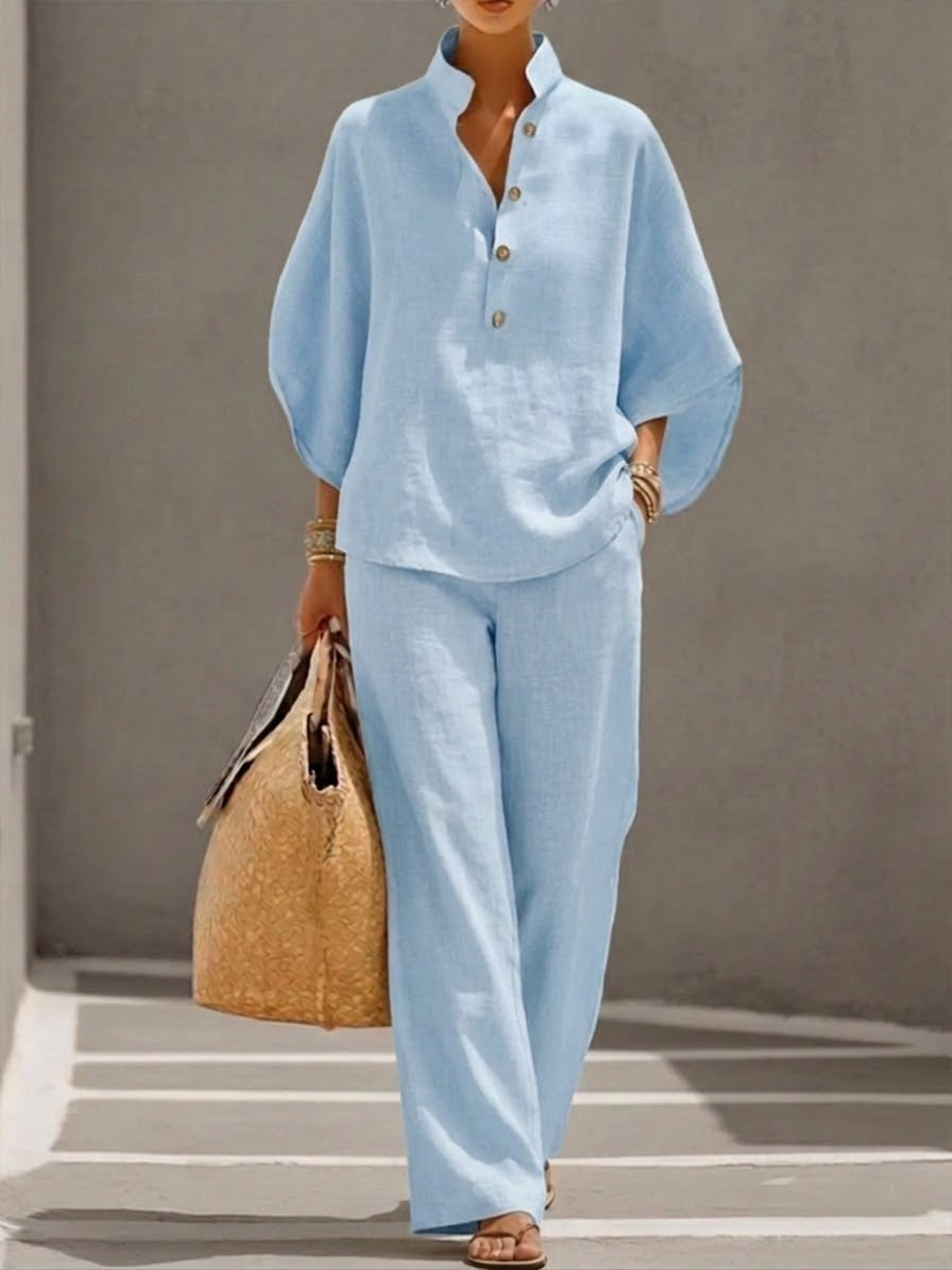 Ensemble Pantalon Ample Femme