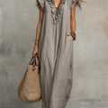CHIC AND FLOWY BOHEMIAN WOMEN'S DRESS