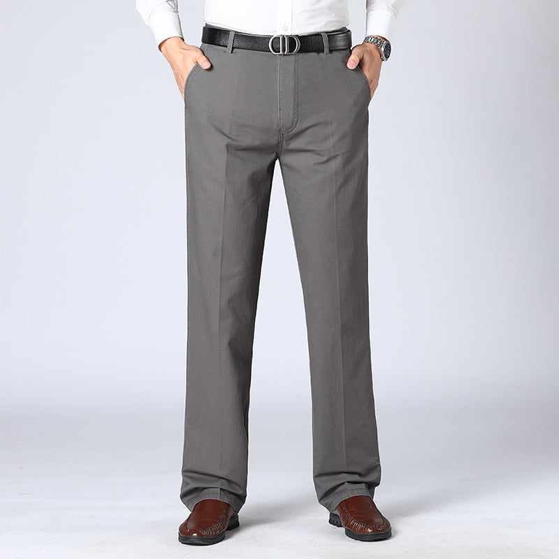 Pantalon de Ville Coupe Droite Homme