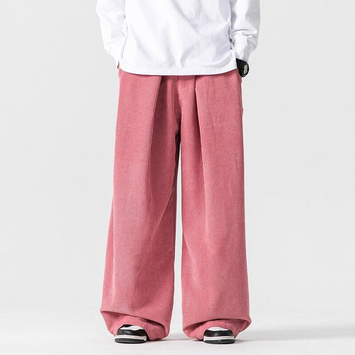 Pantalon Large Velours Homme