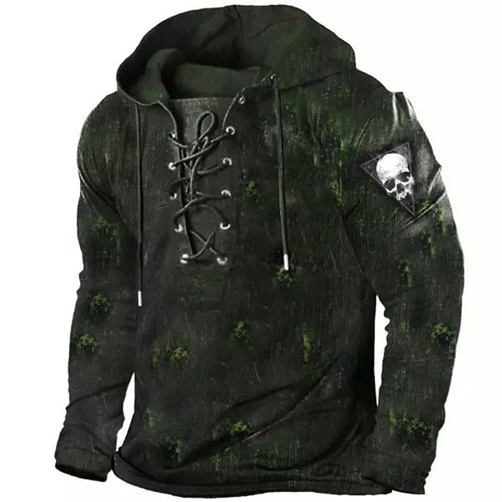 Sweat à Capuche Lacé Homme Halloween