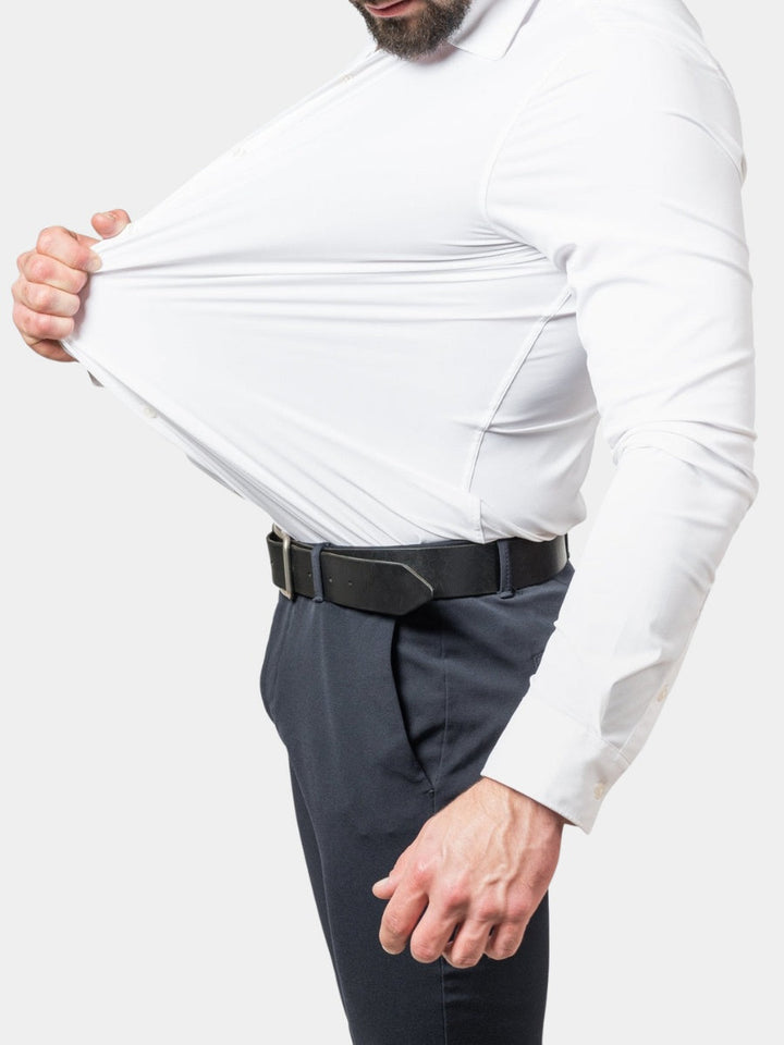 Chemise à Manches Longues et Col Classique Homme