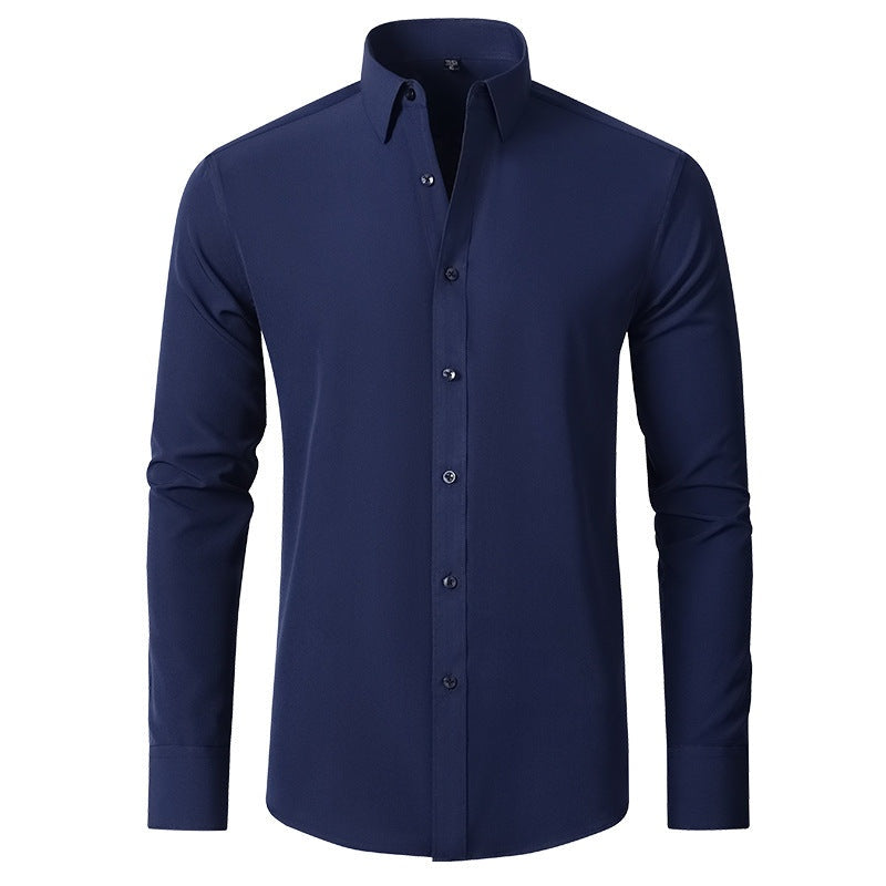 Chemise à Manches Longues et Col Classique Homme