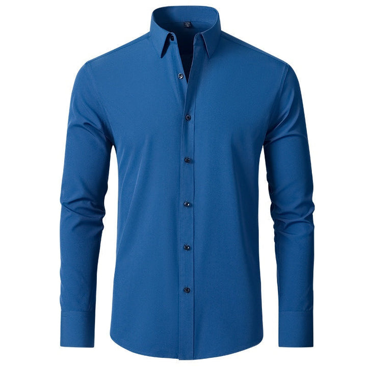 Chemise à Manches Longues et Col Classique Homme