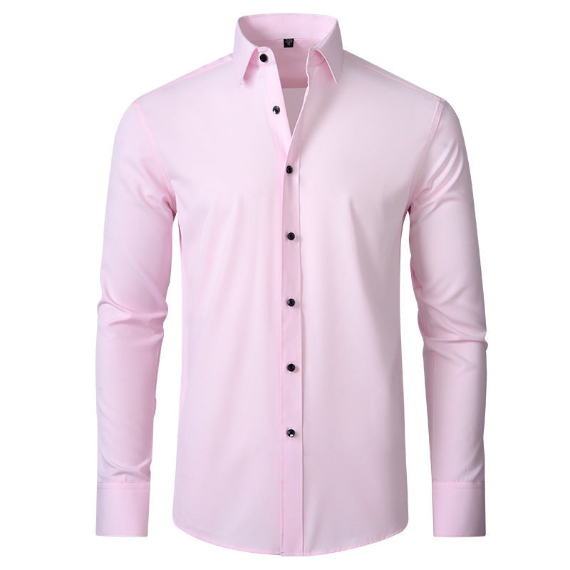 Chemise à Manches Longues et Col Classique Homme