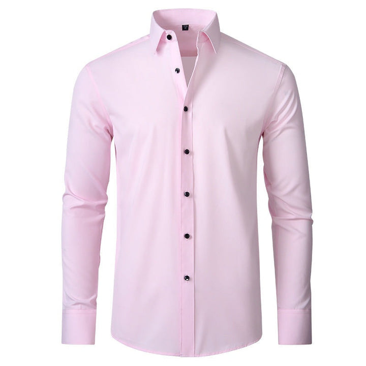 Chemise à Manches Longues et Col Classique Homme