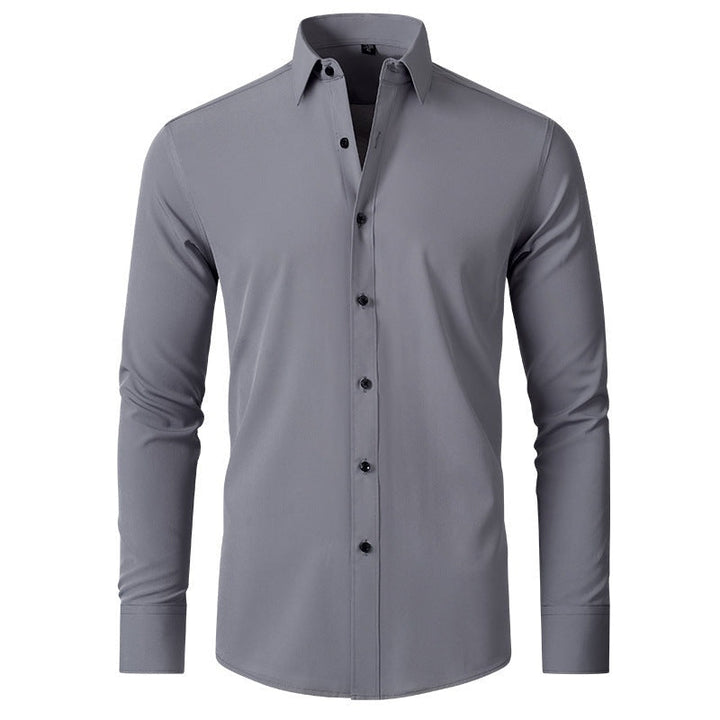 Chemise à Manches Longues et Col Classique Homme