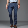 Pantalon Coupe Droite À Poches Latérales Homme