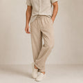Pantalon Décontracté avec Cordon à la Taille Homme