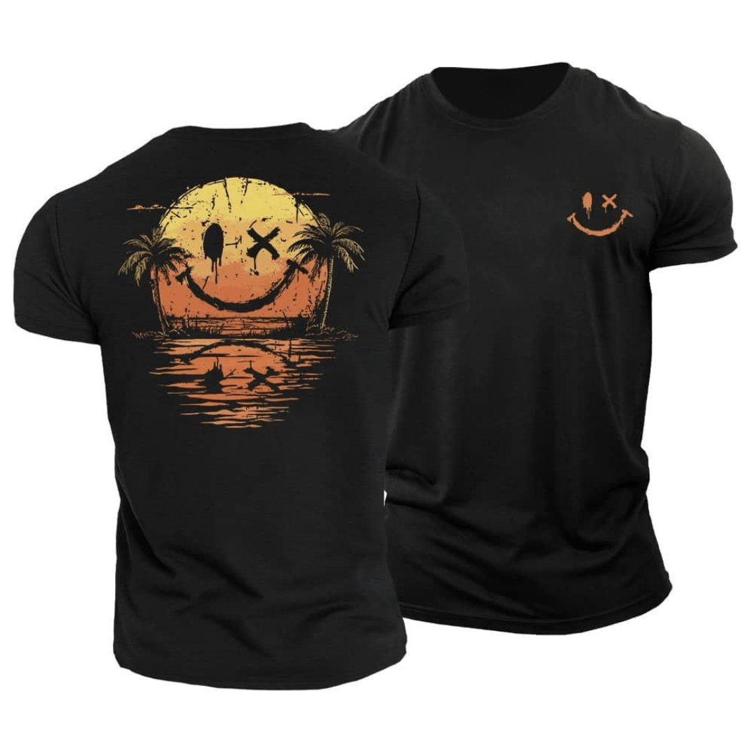 T-Shirt Graphique Décontracté Homme