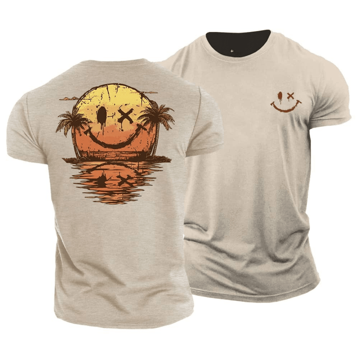 T-Shirt Graphique Décontracté Homme
