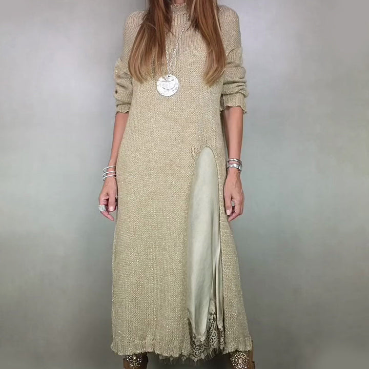 Ensemble Deux Pièces Haut Long et Jupe Femme