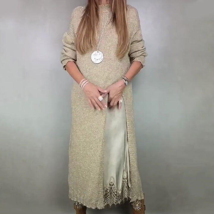 Ensemble Deux Pièces Haut Long et Jupe Femme
