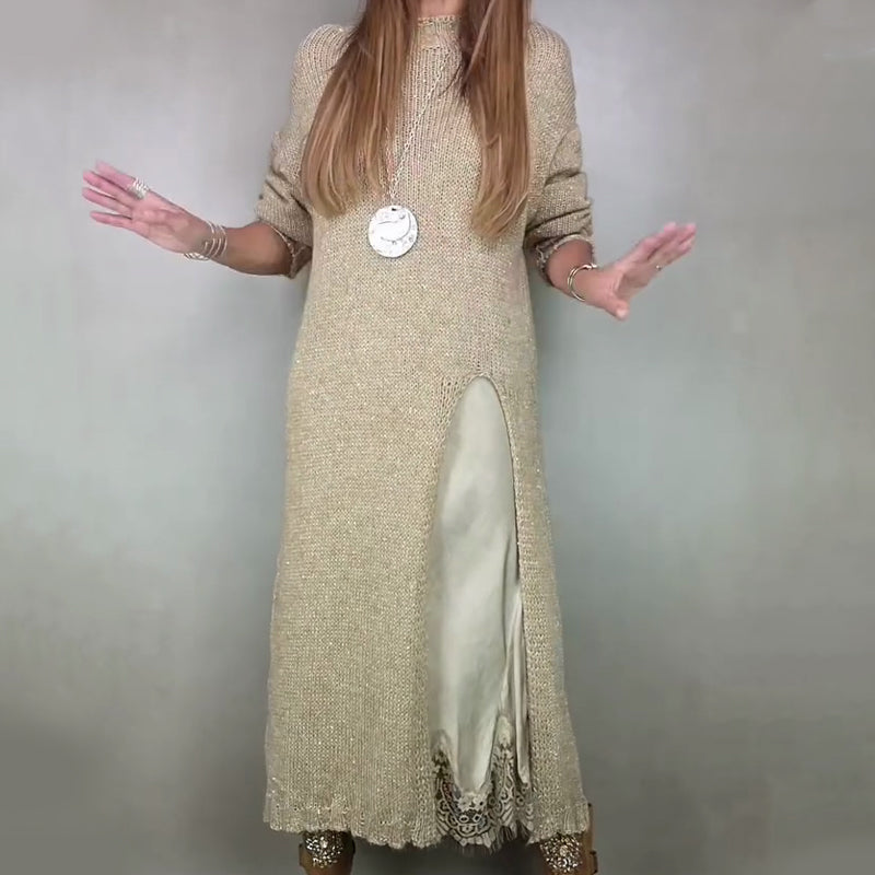 Ensemble Deux Pièces Haut Long et Jupe Femme
