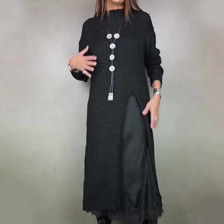 Ensemble Deux Pièces Haut Long et Jupe Femme