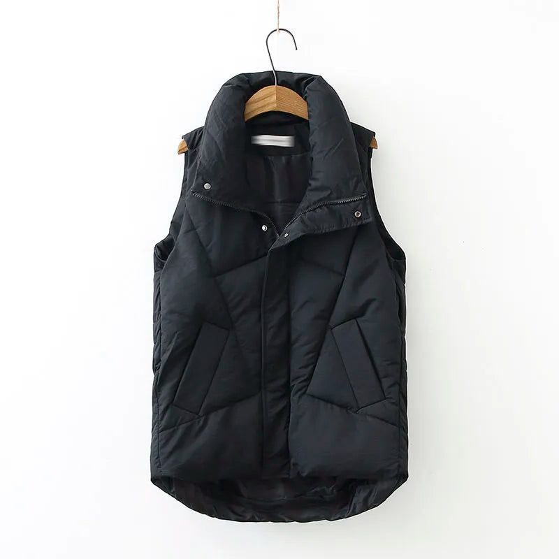 Gilet Matelassé Sans Manches Femme