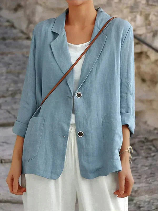 Blazer Décontracté Élégant Femme