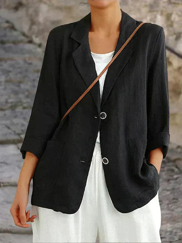 Blazer Décontracté Élégant Femme