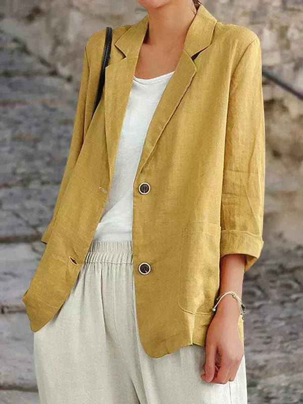 Blazer Décontracté Élégant Femme