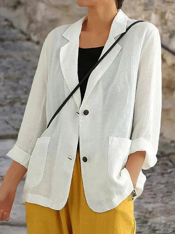 Blazer Décontracté Élégant Femme