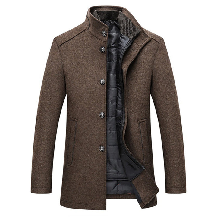 Veste d’Hiver à Col Montant Homme