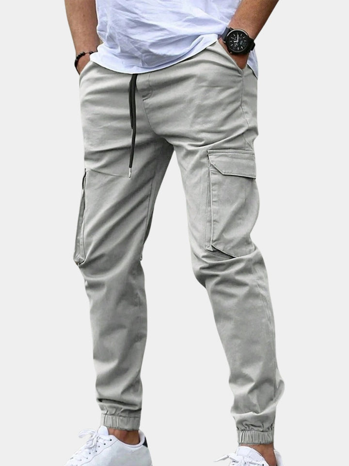 Pantalon Cargo À Bas Élastiqués Homme