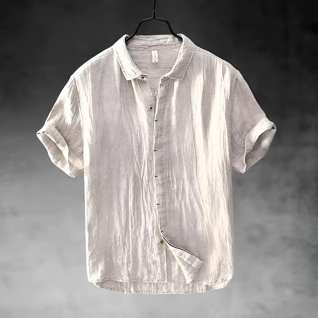 Chemise Manches Courtes Décontractée Homme