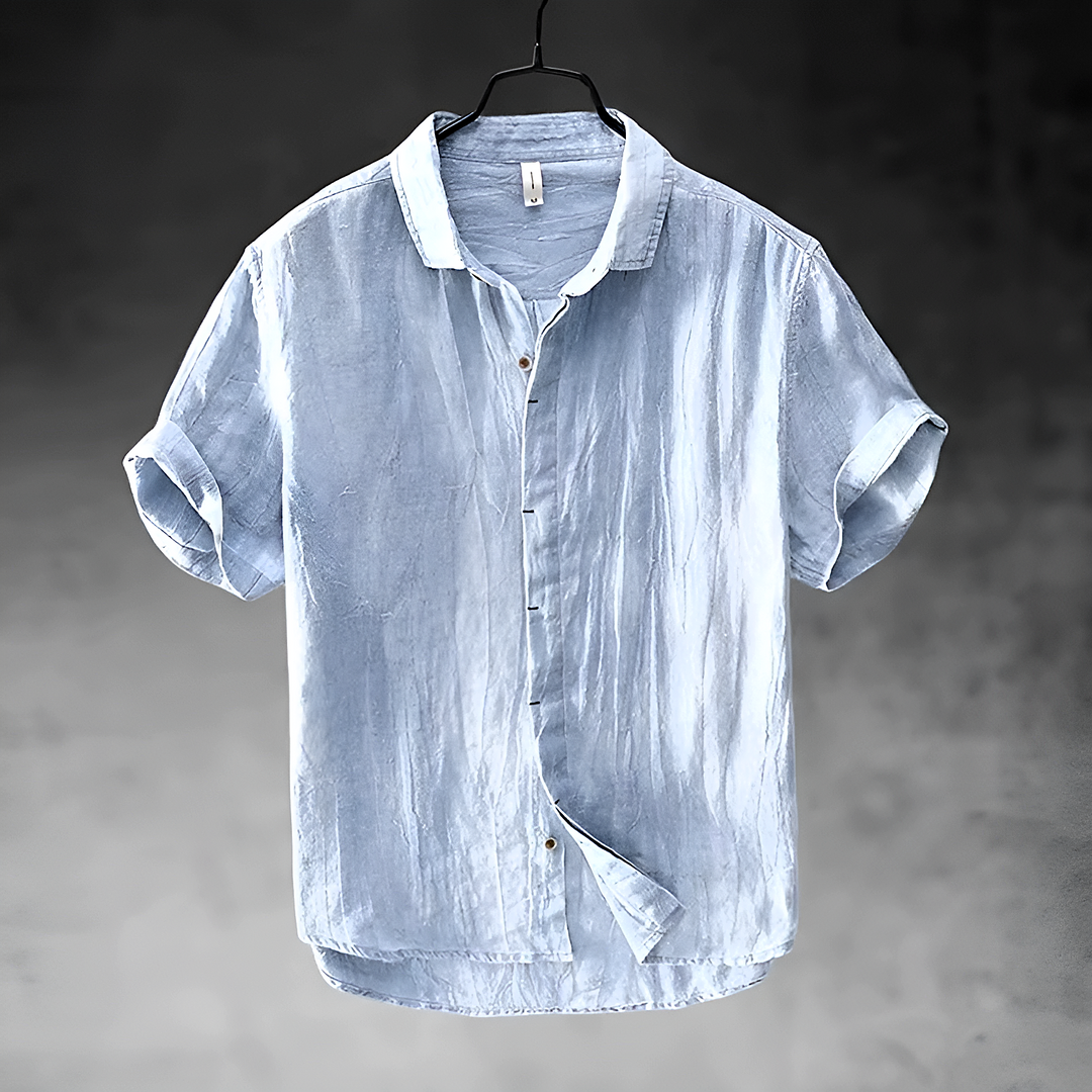 Chemise Décontractée Manches Courtes Homme
