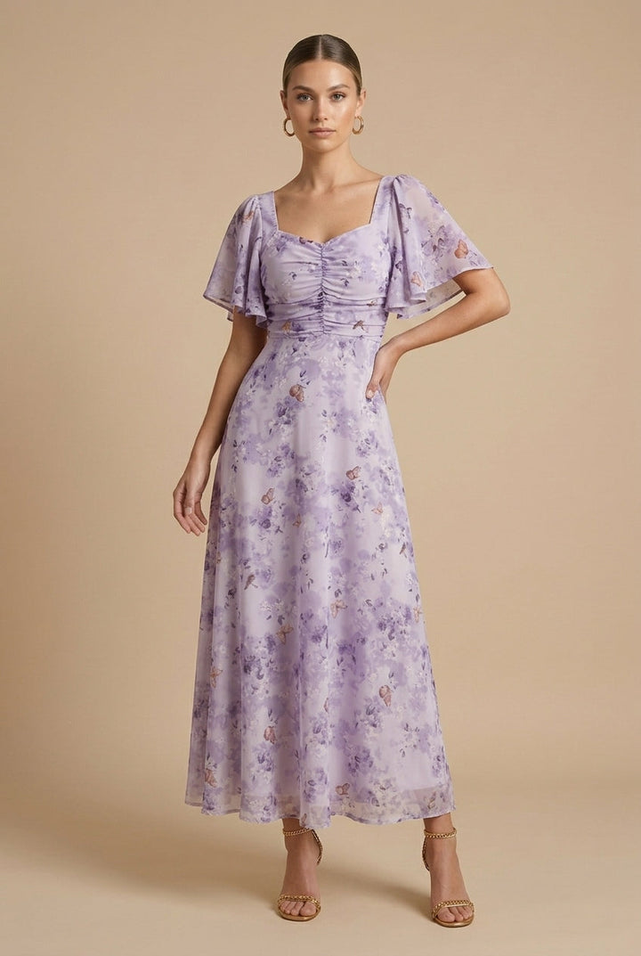 Robe Longue Fleurie Femme