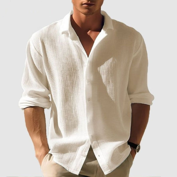 Chemise Texturée Homme