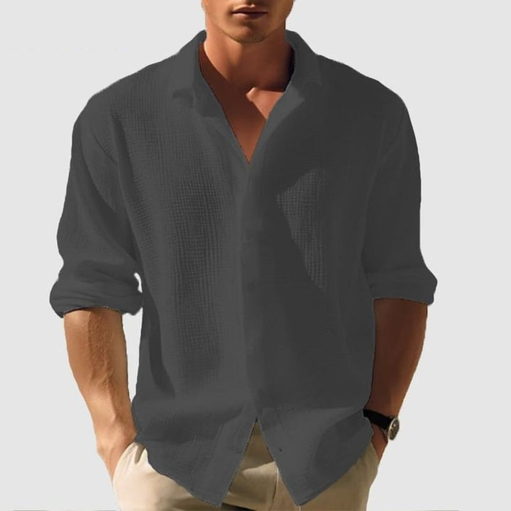 Chemise Texturée Homme