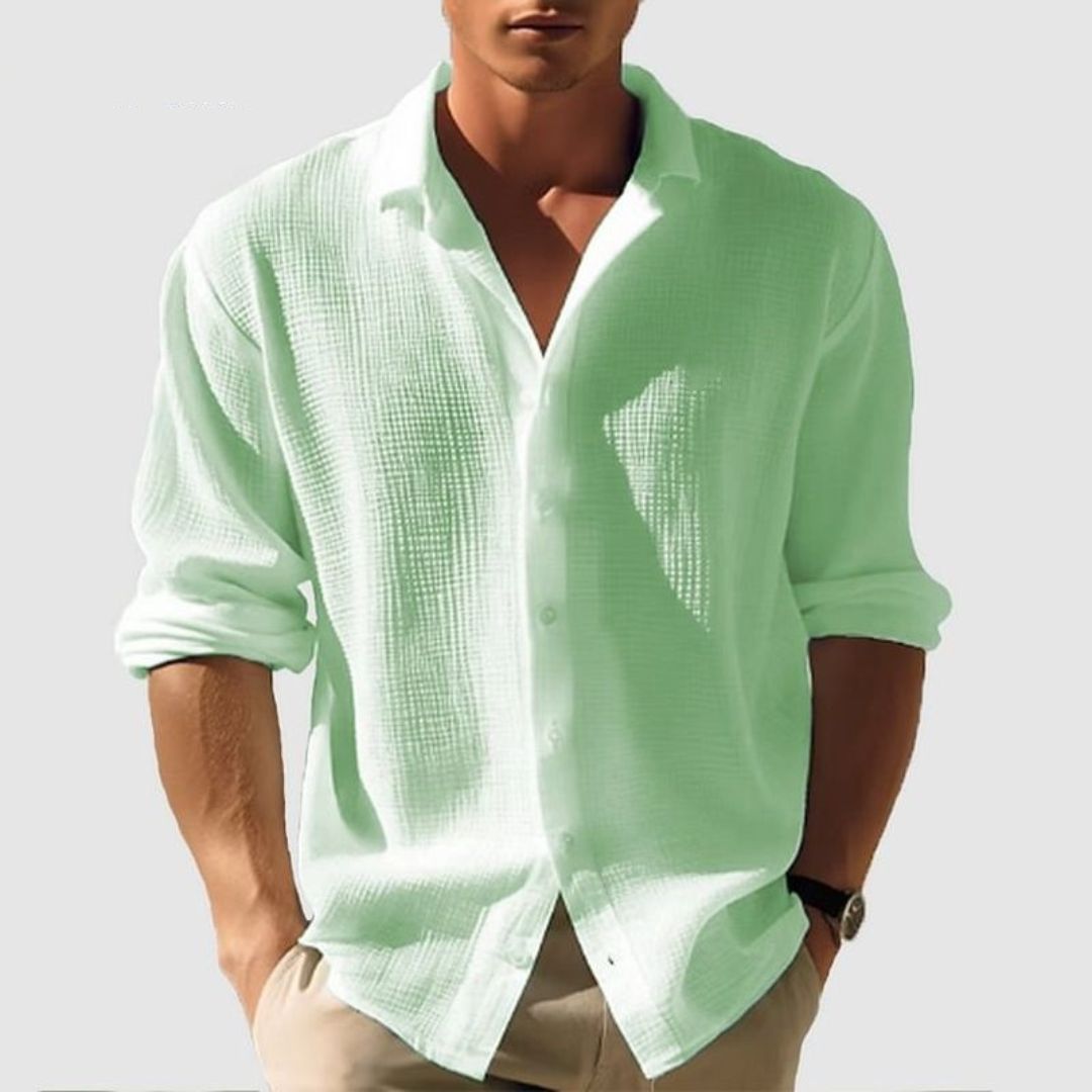 Chemise Texturée Homme