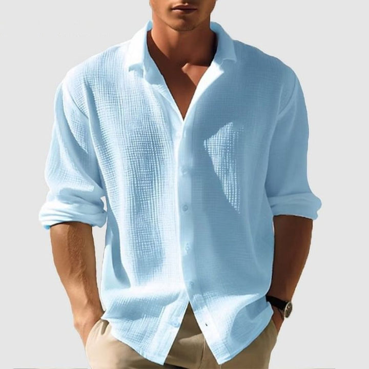 Chemise Texturée Homme