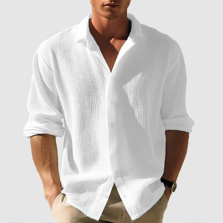 Chemise Texturée Homme