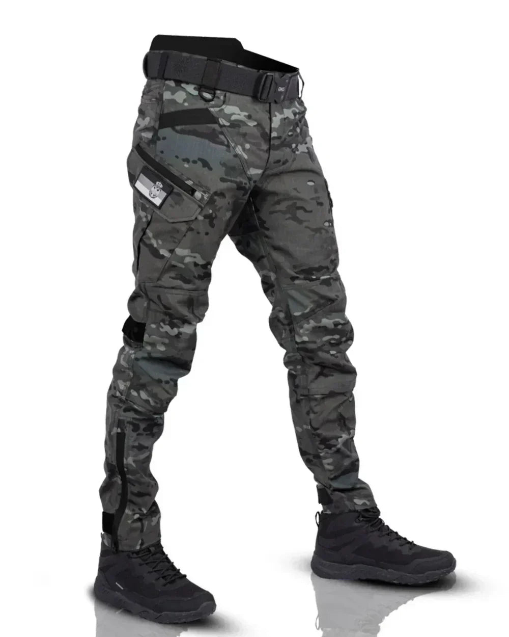 Pantalon Cargo Tactique à Poches Multiples Homme