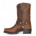 Bottes Mi-mollet à Bride Femme