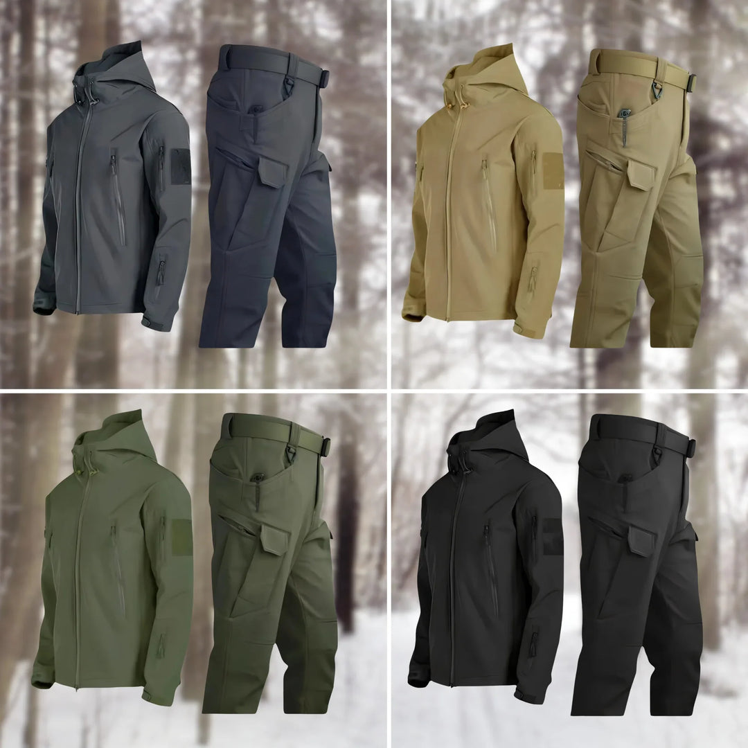 Ensemble Veste à Capuche et Pantalon Cargo Homme