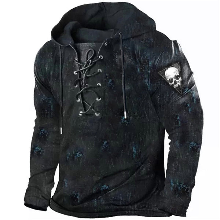 Sweat à Capuche Lacé Homme Halloween